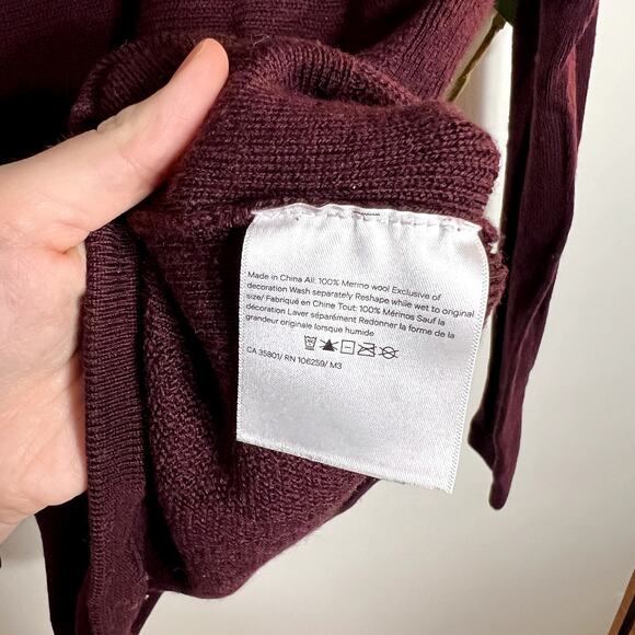 Lululemon Maroon Crew Neck Sweater - Picture 5 of 5
